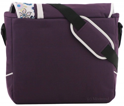 Bestway Messenger Bag mit Polsterfach lila