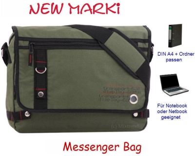 Daniel Ray Notebooktasche New Marki oliv