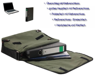 Daniel Ray Notebooktasche New Marki oliv