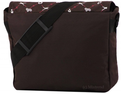 fabrizio Southwest Bound Messenger Tasche braun