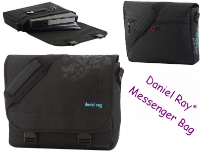 Daniel Ray Messenger Bag Olmillos schwarz