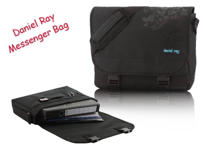Daniel Ray Messenger Bag Olmillos schwarz