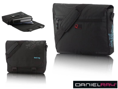Daniel Ray Messenger Bag Olmillos schwarz