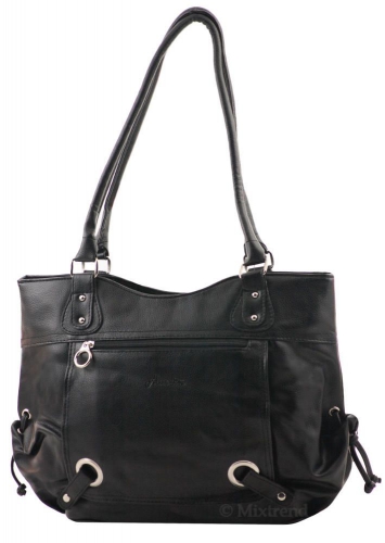 Alessandro XL Shopper Tasche schwarz