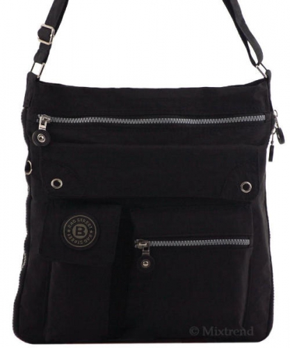 Bag Street Umh�ngetasche Freizeittasche schwarz