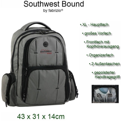 fabrizio Southwest Daypack Rucksack grau