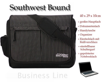 Notebooktasche Business Line schwarz