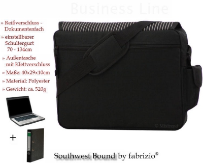 Notebooktasche Business Line schwarz