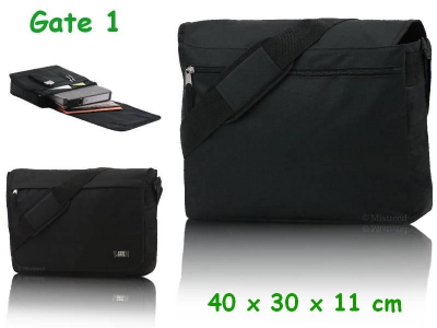 Messenger Bag Gate 1 Tasche schwarz
