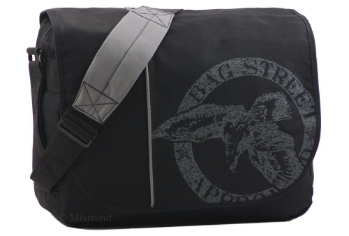 Bag Street Notebooktasche schwarz