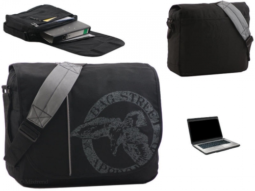 Bag Street Notebooktasche schwarz