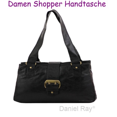 Daniel Ray Kunstleder Handtasche Minneapolis schwarz