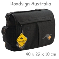 Roadsign Australia Messenger Kuriertasche schwarz
